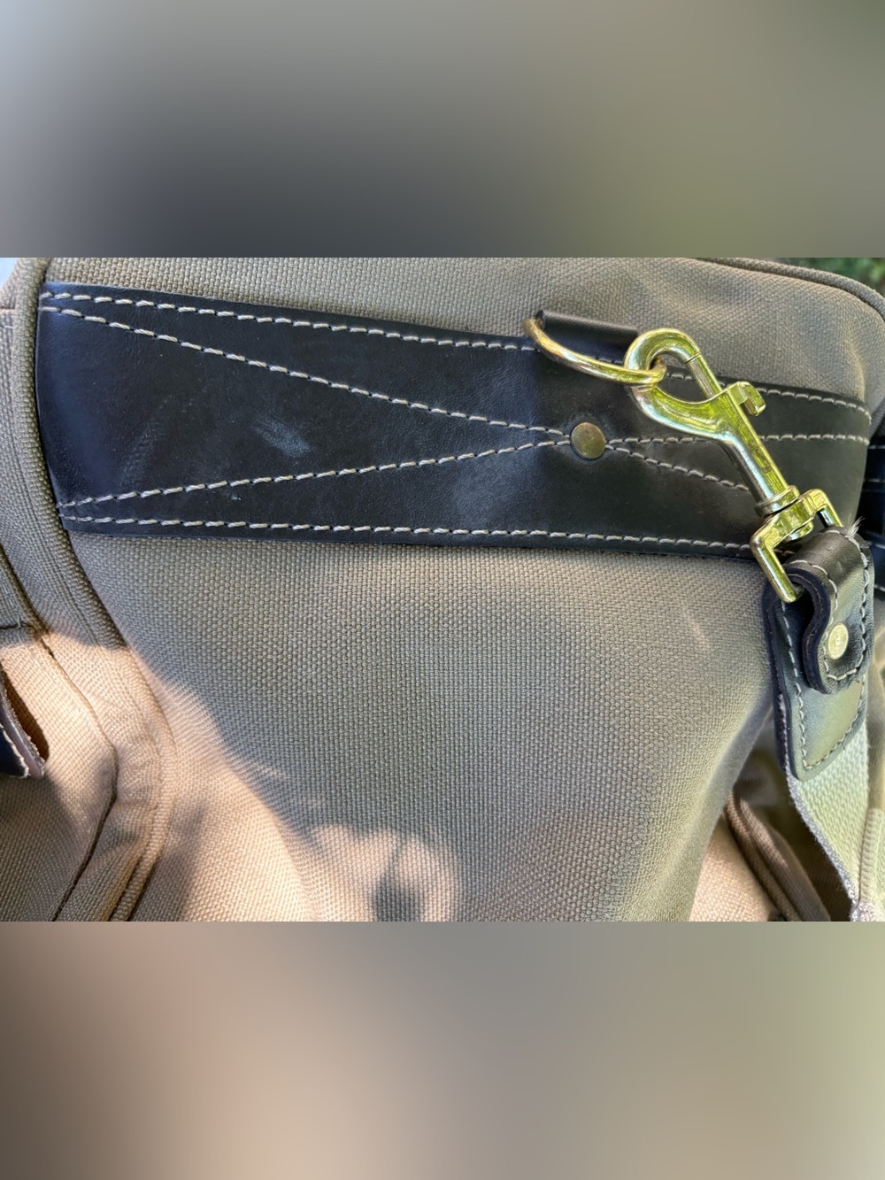 Eddie Bauer X Ford Mulholland Brothers Duffle Bag Travel Canvas Overnight Work - Picture 10 of 12